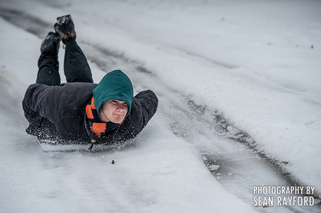 Winter storm in Columbia SC - Feb 2014