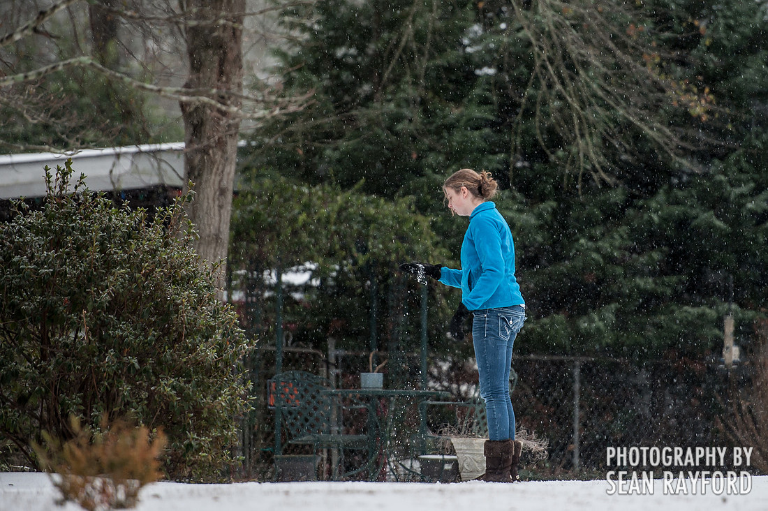 Winter storm in Columbia SC - Feb 2014