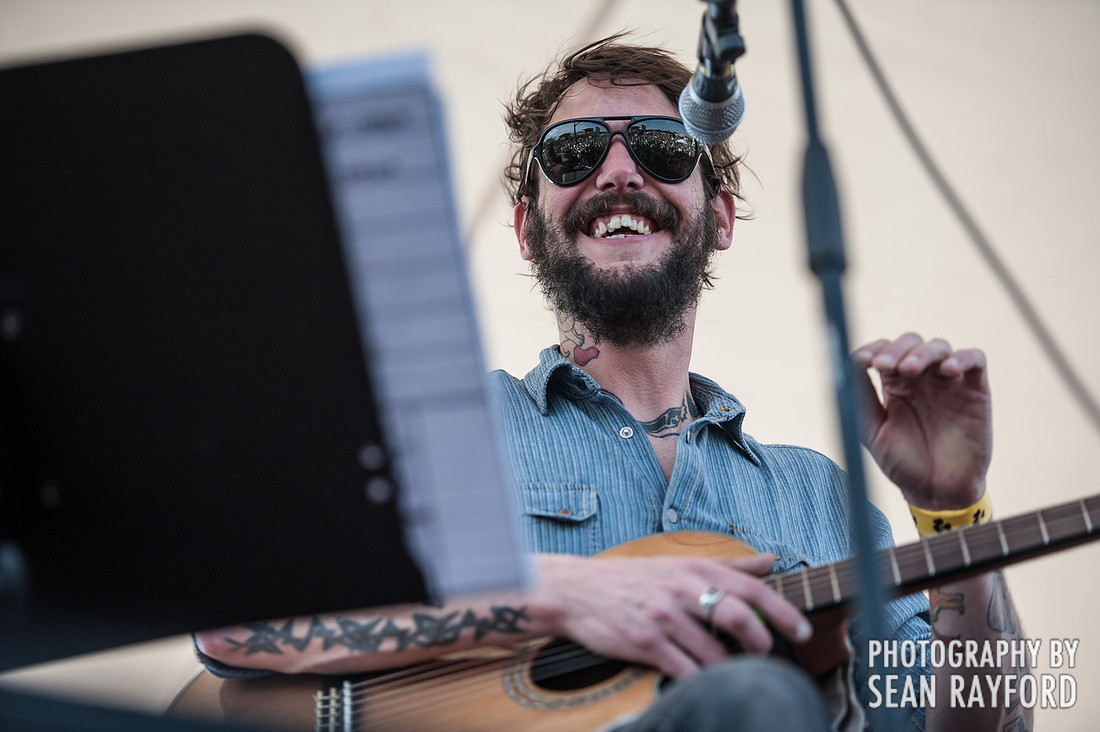 Ben Bridwell - Band of Horses - St. Patrick's Festival in Five Points - Columbia SC - Photos by South Carolina Photographer Sean Rayford