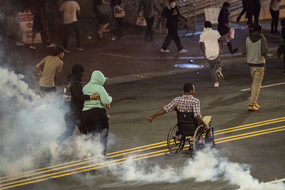 Protests break out in charlotte 45000