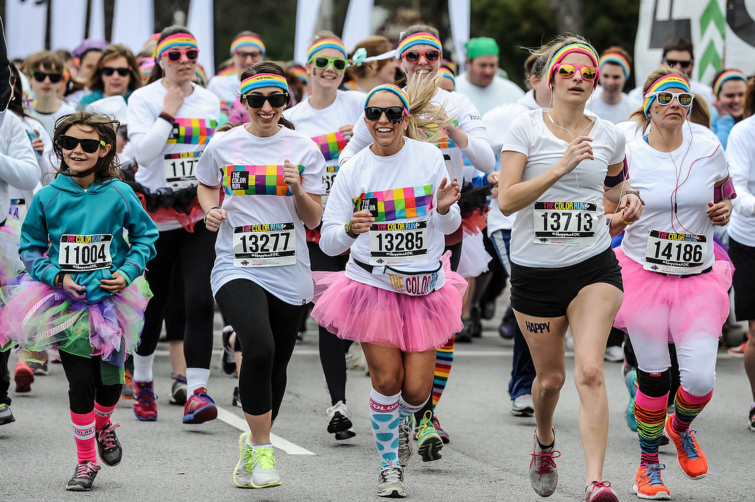 Color Run photos in Columbia, SC - March 2014 - By South Carolina Photographer Sean Rayford 
