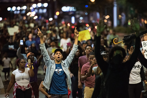 Protests break out in charlotte 44296