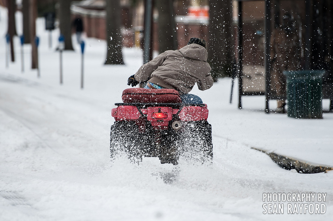 Winter storm in Columbia SC - Feb 2014